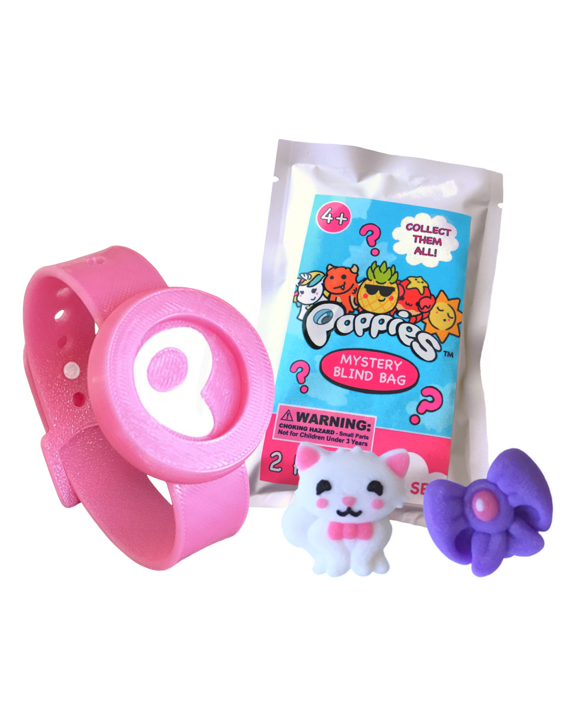 Magnetic Wristband Set (Pink)