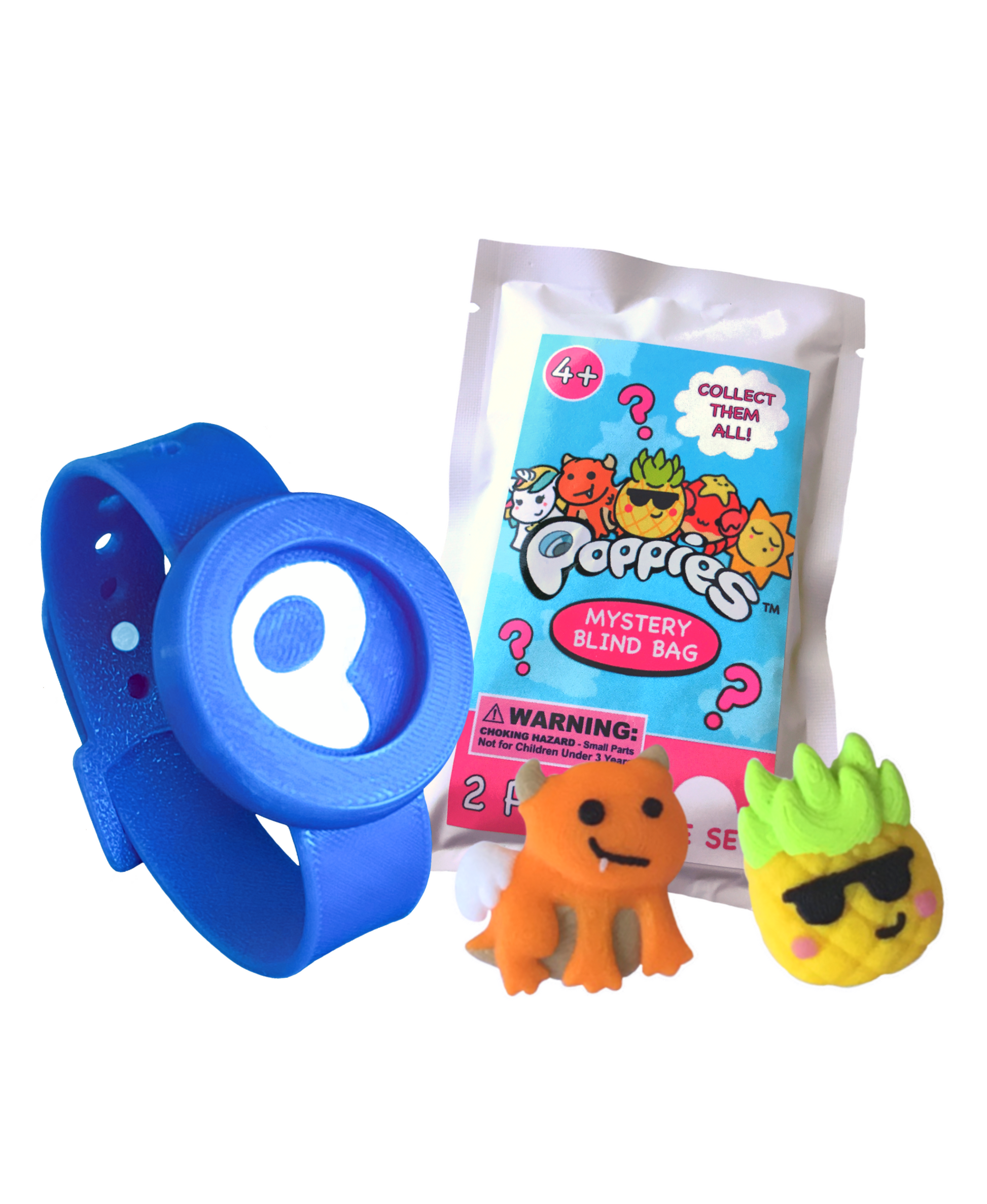 Magnetic Wristband Set (Blue)